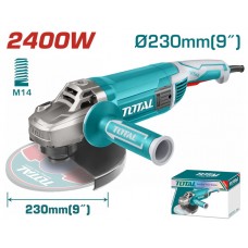 TOTAL ΓΩΝΙΑΚΟΣ ΛΕΙΑΝΤΗΡΑΣ 2.400W - 230mm TG1252306 TOTAL ΓΩΝΙΑΚΟΣ ΛΕΙΑΝΤΗΡΑΣ 2.400W - 230mm TG1252306